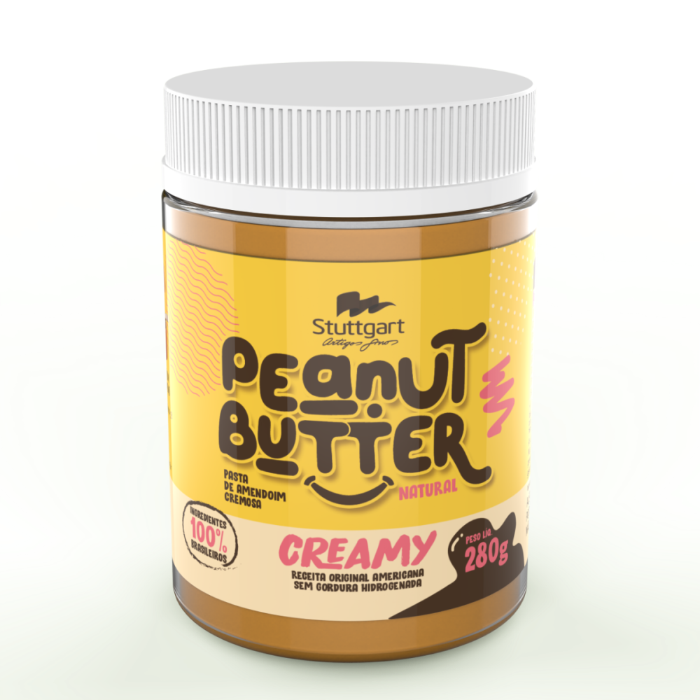 Stuttgart - Peanut Butter Creamy 280g - Stuttgart Artigos Finos