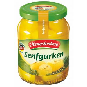 Hengstenberg - Pepinos em cubos com mostarda Senfgurken 330g