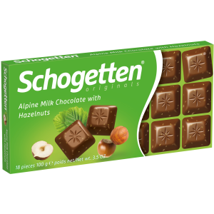 Schogetten - Chocolate Schogetten com Avelãs 100g