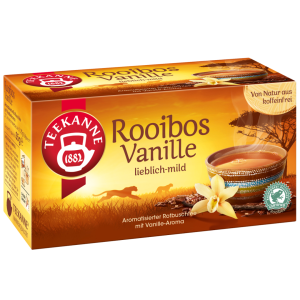 Chá Vermelho de Rooibos com Baunilha (20 saq.) 40g - Teekanne