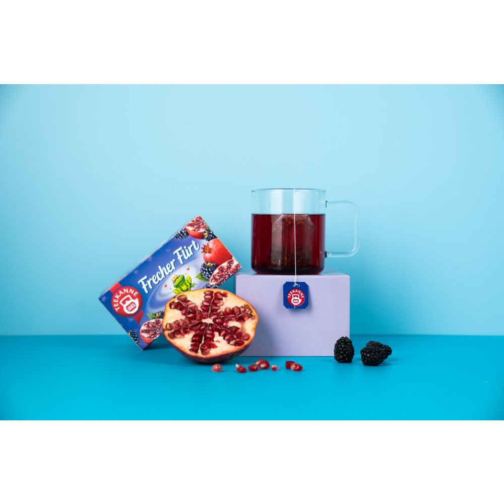 Teekanne - Chá Frecher Flirt Romã e Amoras (20 saq.) 45g