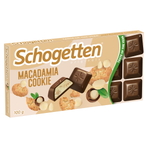 Schogetten - Chocolate Schogetten Macadâmia Cookie 100g